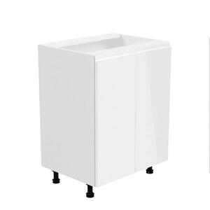 AURORA fehér mdf alsó konyhaszekrény 60cm kép