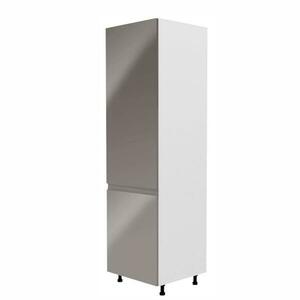 AURORA szürke mdf magasszekrény balos 60cm kép