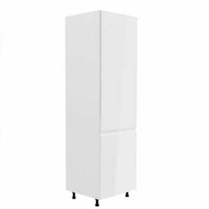 AURORA fehér mdf hűtőgép szekrény jobbos 60cm kép