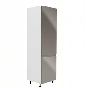 AURORA II szürke mdf hűtőgép szekrény jobbos 60cm kép