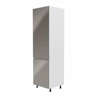 AURORA szürke mdf hűtőgép szekrény balos 60cm kép