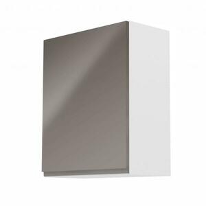 AURORA szürke mdf egyajtós felső konyhaszekrény balos 60cm kép