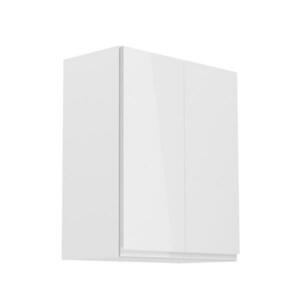 AURORA fehér mdf kétajtós felső konyhaszekrény 60cm kép