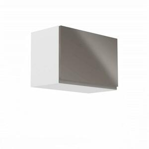 AURORA szürke mdf felső konyhaszekrény 50cm kép