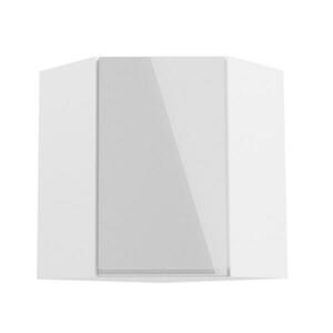 AURORA fehér mdf felső konyhaszekrény jobbos 60cm kép