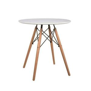 GAMIN fehér mdf étkezőasztal 60cm kép