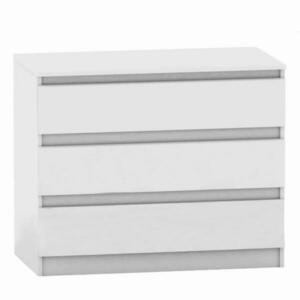 HANY 3 fiókos fehér mdf komód kép