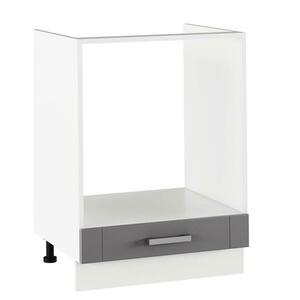 JULIA sötétszürke mdf alsó konyhaszekrény 60cm kép