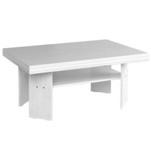 KORA törtfehér mdf dohányzóasztal 120cm kép