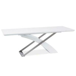 KROS fehér mdf étkezőasztal 220cm kép