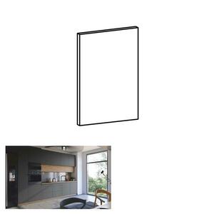 LANGEN szürke mdf mosogatógép előlap 44, 6cm kép