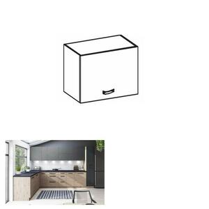 LANGEN szürke mdf felső konyhaszekrény 40cm kép