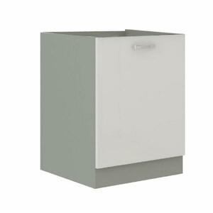 PRADO fehér mdf alsó konyhaszekrény 60cm kép