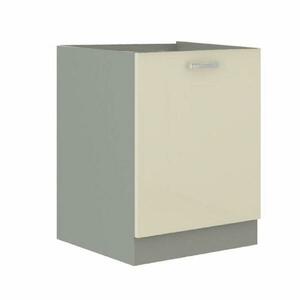 PRADO bézs mdf alsó konyhaszekrény 60cm kép