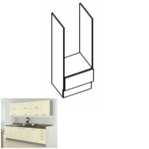 PRADO B bézs mdf alsó konyhaszekrény 60cm kép