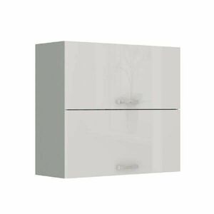 PRADO fehér mdf felső konyhaszekrény 80cm kép
