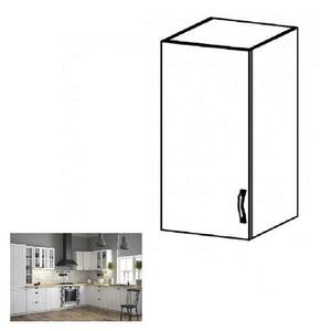 PROVANCE fehér mdf felső konyhaszekrény balos 40cm kép