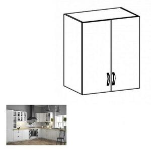 PROVANCE fehér mdf felső konyhaszekrény 60cm kép
