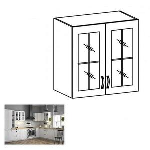 PROVANCE D fehér mdf felső konyhaszekrény 60cm kép