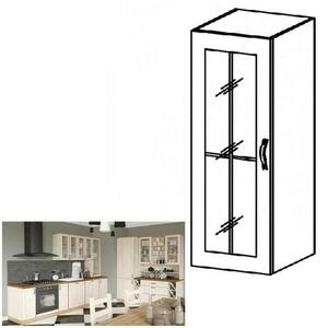 ROYAL fehér mdf felső konyhaszekrény 40cm kép