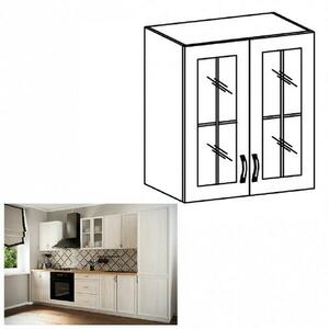 SICILIA B fehér mdf felső konyhaszekrény 60cm kép