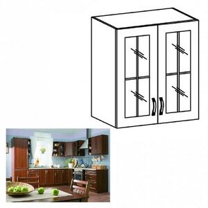 SICILIA B barna mdf felső konyhaszekrény 60cm kép