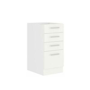SPLIT fehér mdf alsó konyhaszekrény 40cm kép