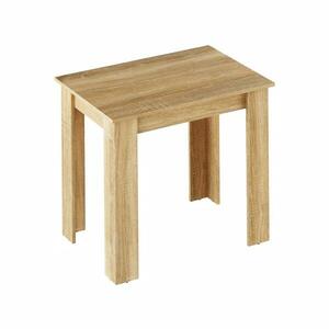 TARINIO barna mdf étkezőasztal 86cm kép
