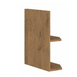 VEGA barna mdf alsó polcos konyhaszekrény 30cm kép