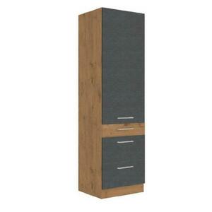 VEGA C szürke mdf álló konyhaszekrény 60cm kép