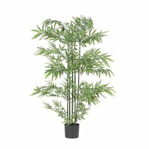 BAMBOO zöld műanyag művirág kép