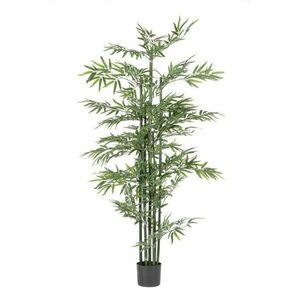 BAMBOO zöld műanyag művirág kép
