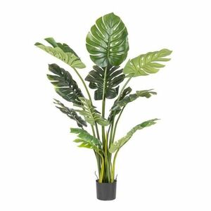 PHILODENDRON zöld műanyag művirág kép