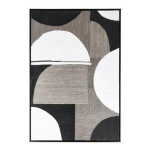 FABRIC ezüst vászon festmény kép