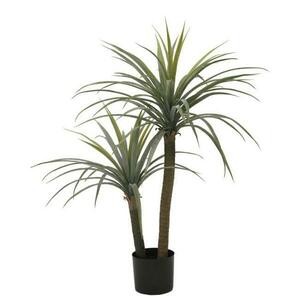 DRACAENA zöld fém művirág kép