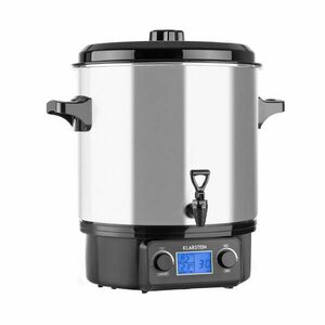 Klarstein Biggie Digital befőzőautomata 27l 2000W rozsdamentes acél ezüst kép