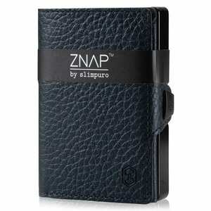 Slimpuro ZNAP, vékony pénztárca, 8 kártya, érmetartó, 8, 9 x 1, 5 x 6, 3 cm (SZ x M x M), RFID védelem kép