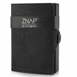Slimpuro ZNAP, vékony pénztárca, 8 kártya, érmetartó, 8, 9 x 1, 5 x 6, 3 cm (SZ x M x M), RFID védelem kép