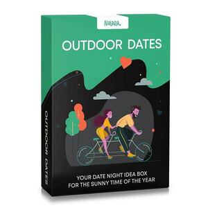 Spielehelden Outdoor Dates Kártyajáték pároknak 55 szerelmes randiötlet esküvői ajándék angol nyelvű kép