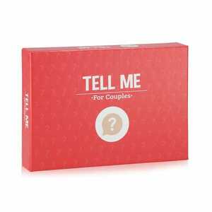 Spielehelden Tell me... for couples, ismerkedős játék, 100+ kérdés, játékosok száma: 2, korhatár: felnőttek számára, angol nyelvű kép