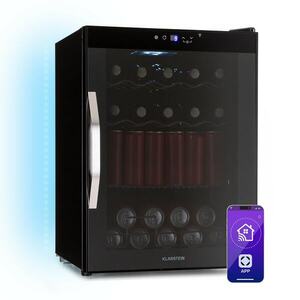 Klarstein Coachella 60 Smart hűtőszekrény, Wifi, LED, 3 polc, Háttérvilágítás, EEK E kép