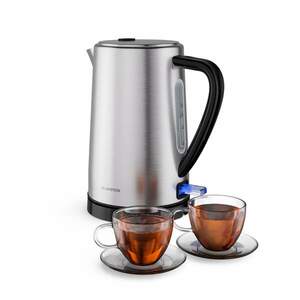 Klarstein Verosteel vízforraló | 1, 7 liter | 2200 W | 360°-ban forgatható alapzat | Modern rozsdamentes acél kialakítás kép