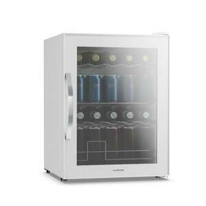 Klarstein Beersafe italhűtő tükrös üvegajtóval | 64 x 48 cm | 85 W | 60 liter | Fehér kép