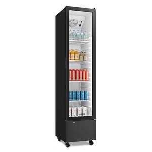 Klarstein GrandCooler gasztro italhűtő | 191, 5 x 43 cm | LED belső világítás | Fekete kép