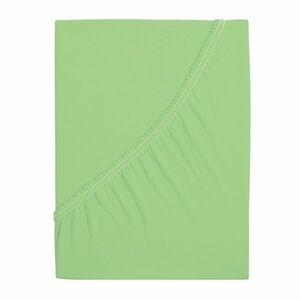 4Home Mako jersey lepedő zöld, 90 x 200 cm kép