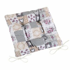 Bellatex DITA Patchwork love steppelt székpárna , 40 x 40 cm kép