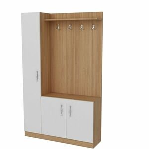 Előszoba szett Naturel White and Teak kép