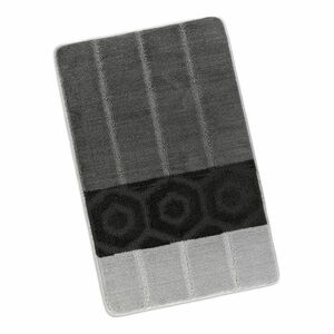 Bellatex Bany fürdőszoba szőnyeg fekete, 60 x 100 cm kép