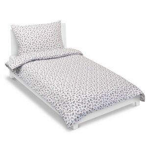Bellatex Rázsák flanel ágyneműhuzat piros, 140 x 200 cm, 70 x 90 cm, 140 x 200 cm, 70 x 90 cm kép