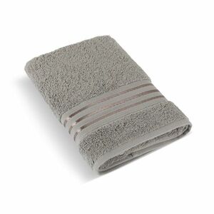 Bellatex Linie kollekció sötétszürke frottír törölköző, 50 x 100 cm, 50 x 100 cm kép
